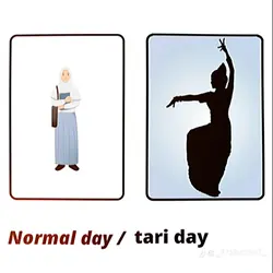 normal day/tari day