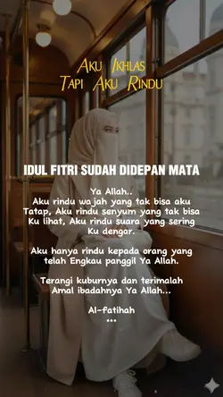 Aku rindu aku ikhlas