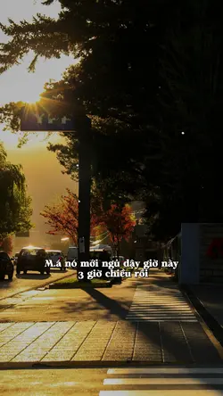 Mới ngủ dậy 