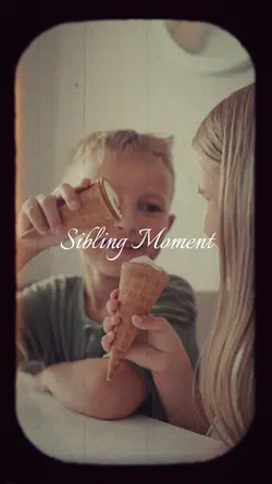 sibling moment