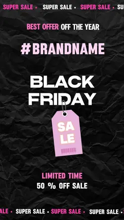 BLACK FRIDAY FLYER