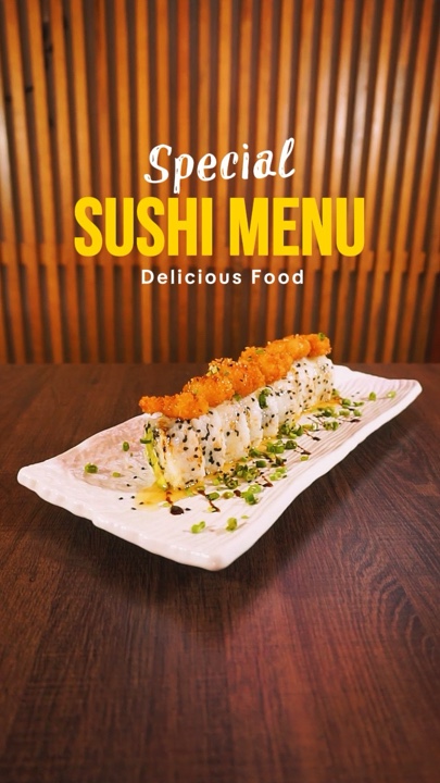 Menú Especial De Sushi