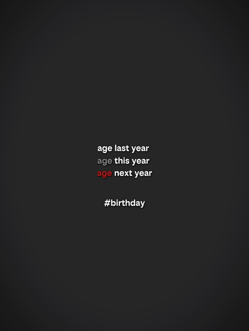 birthday 