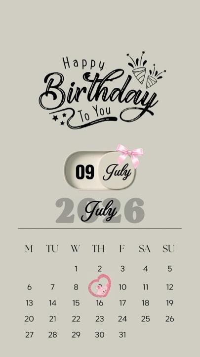 Bday Sister 09. Juli 