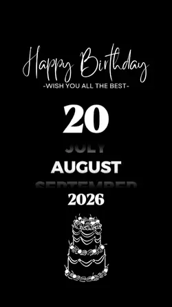 HBD 20 AUGUST