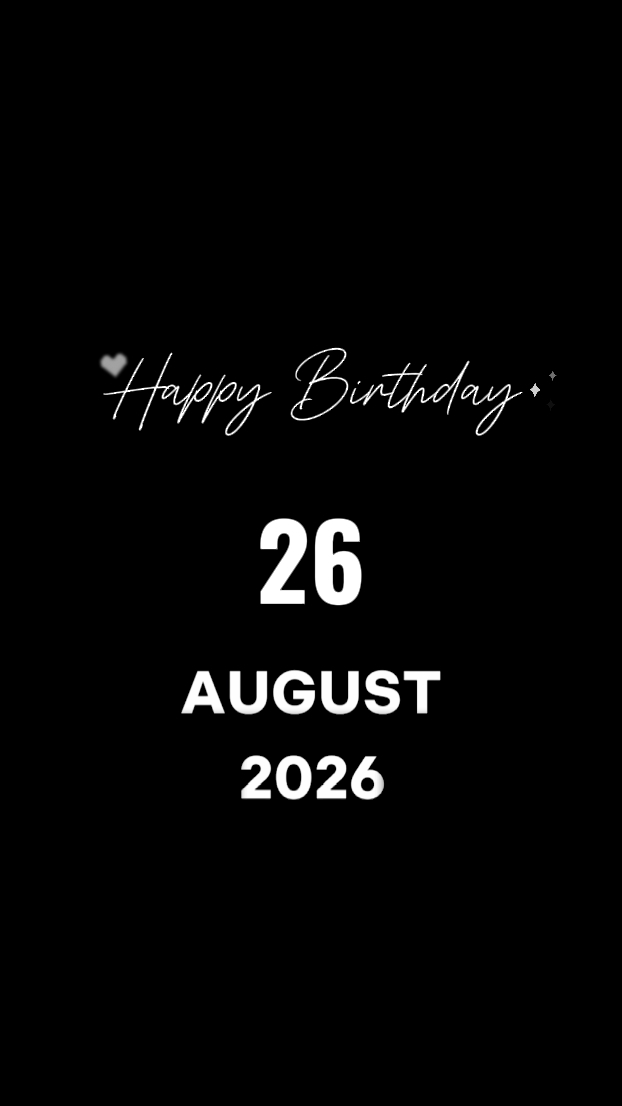 HBD SISTER 26 AUGUST