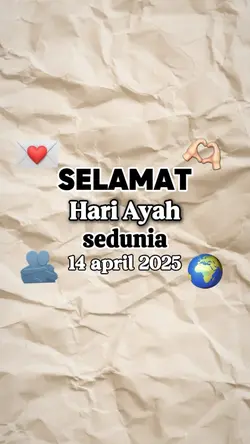 hari ayah sedunia 