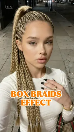 Box Braids Hair 