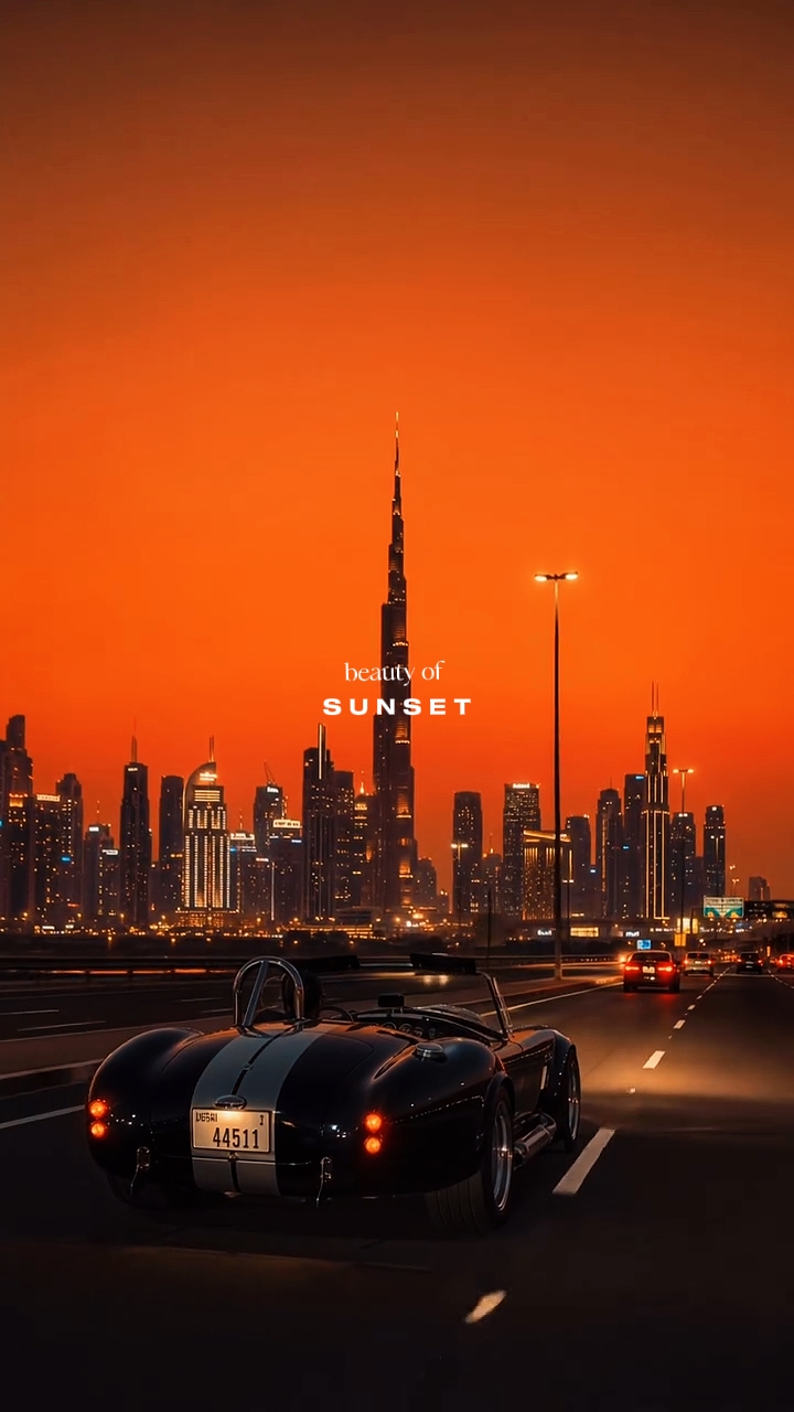 beauty of sunset 