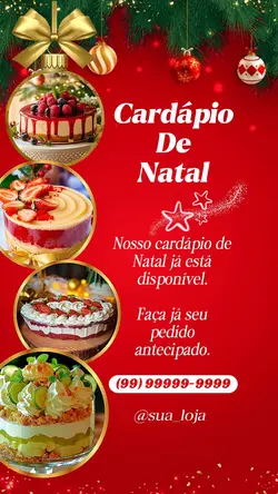 CARDÁPIO DE NATAL 
