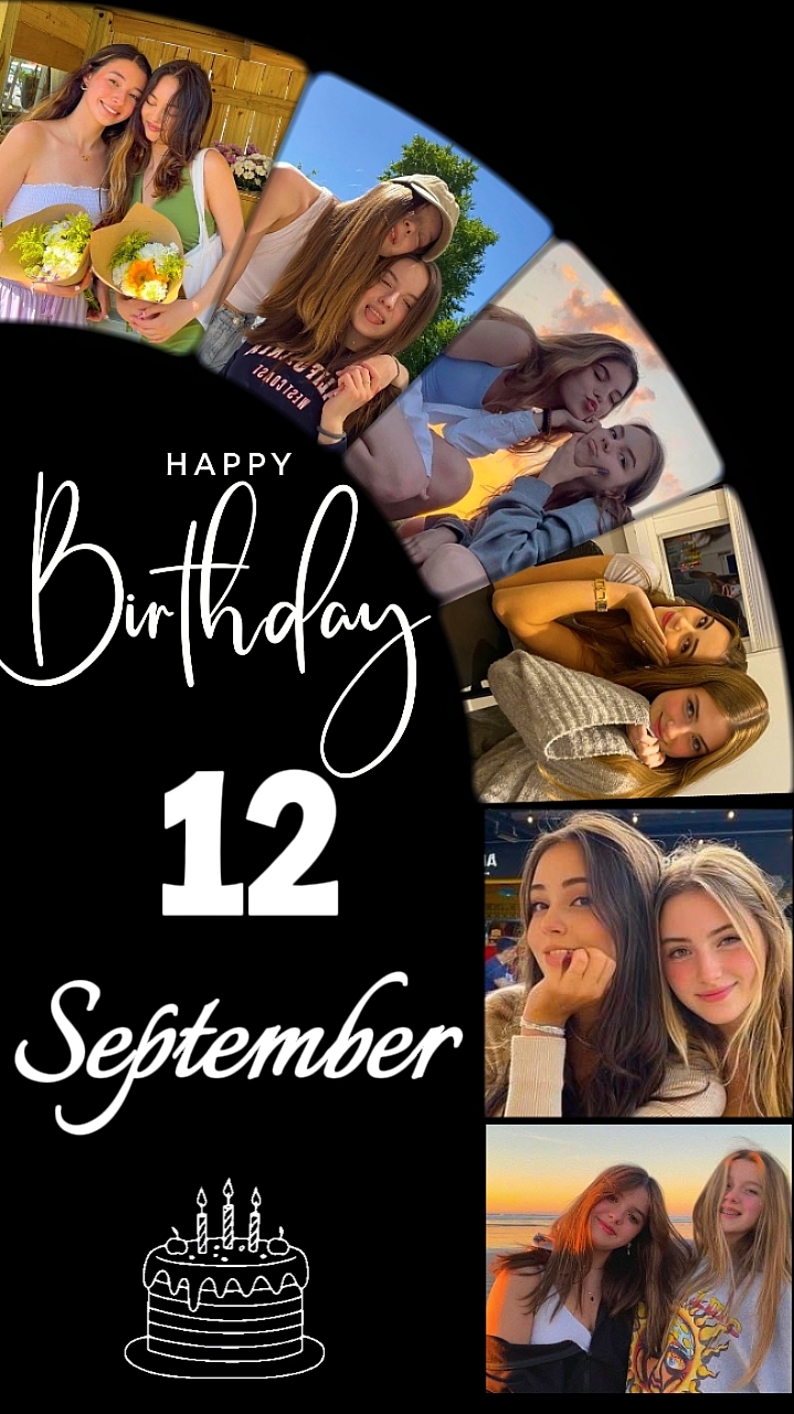 Birthday 12 septembe