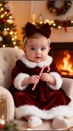 cute christmas baby