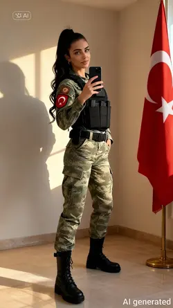 asker kız şablonu 