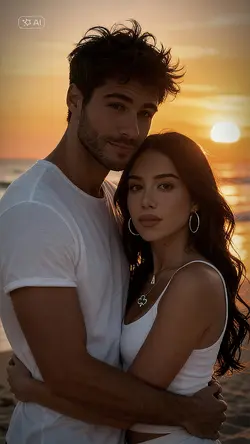 Cuple sunset Ai