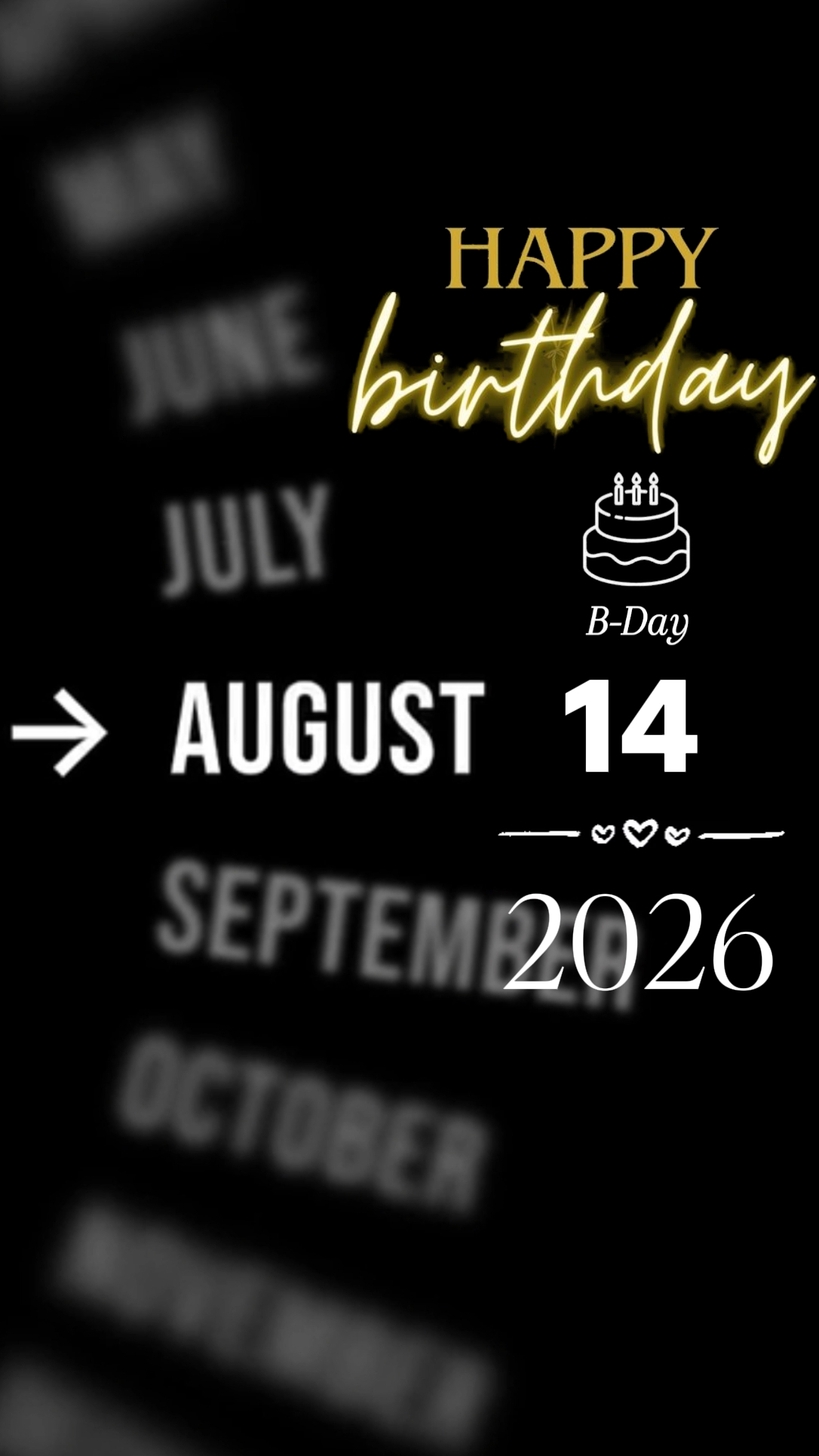 Birthday My husband 