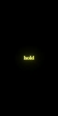 hold on 