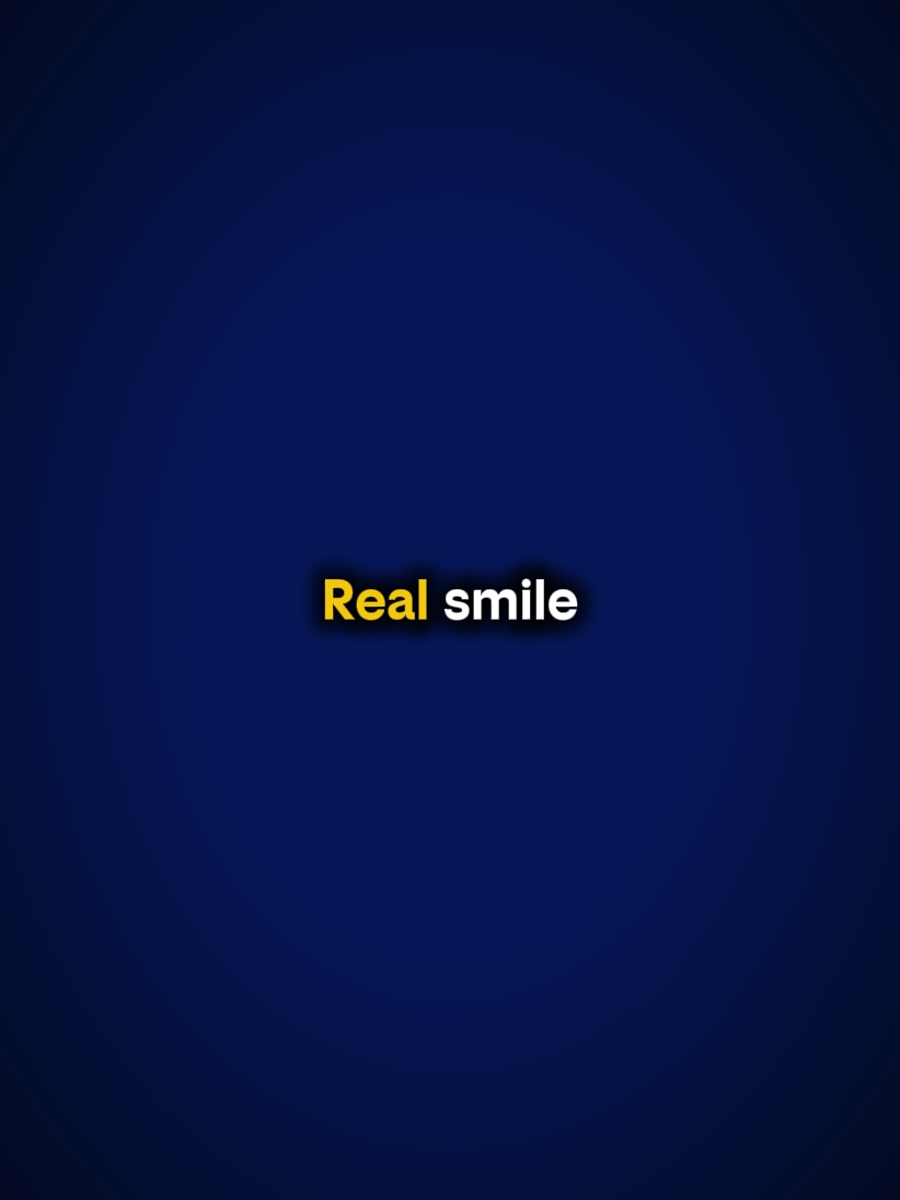 fake smile