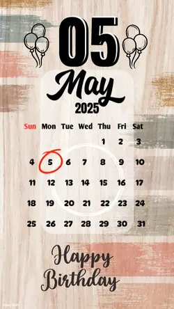 hbd 05 May 2025
