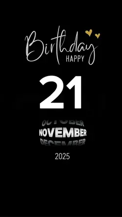hbd 21 November 2025
