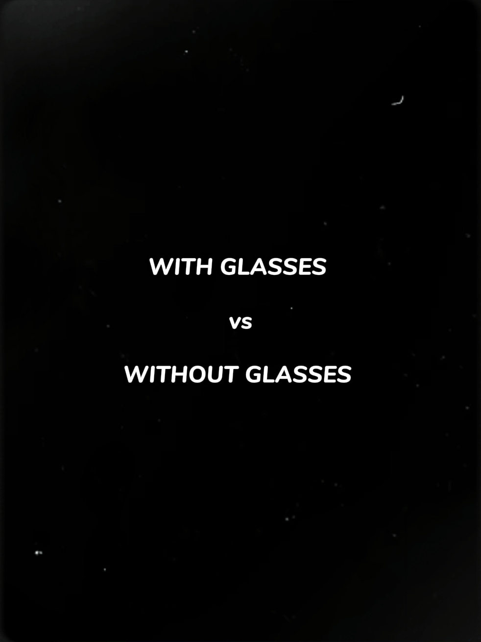 mit & ohne Glas