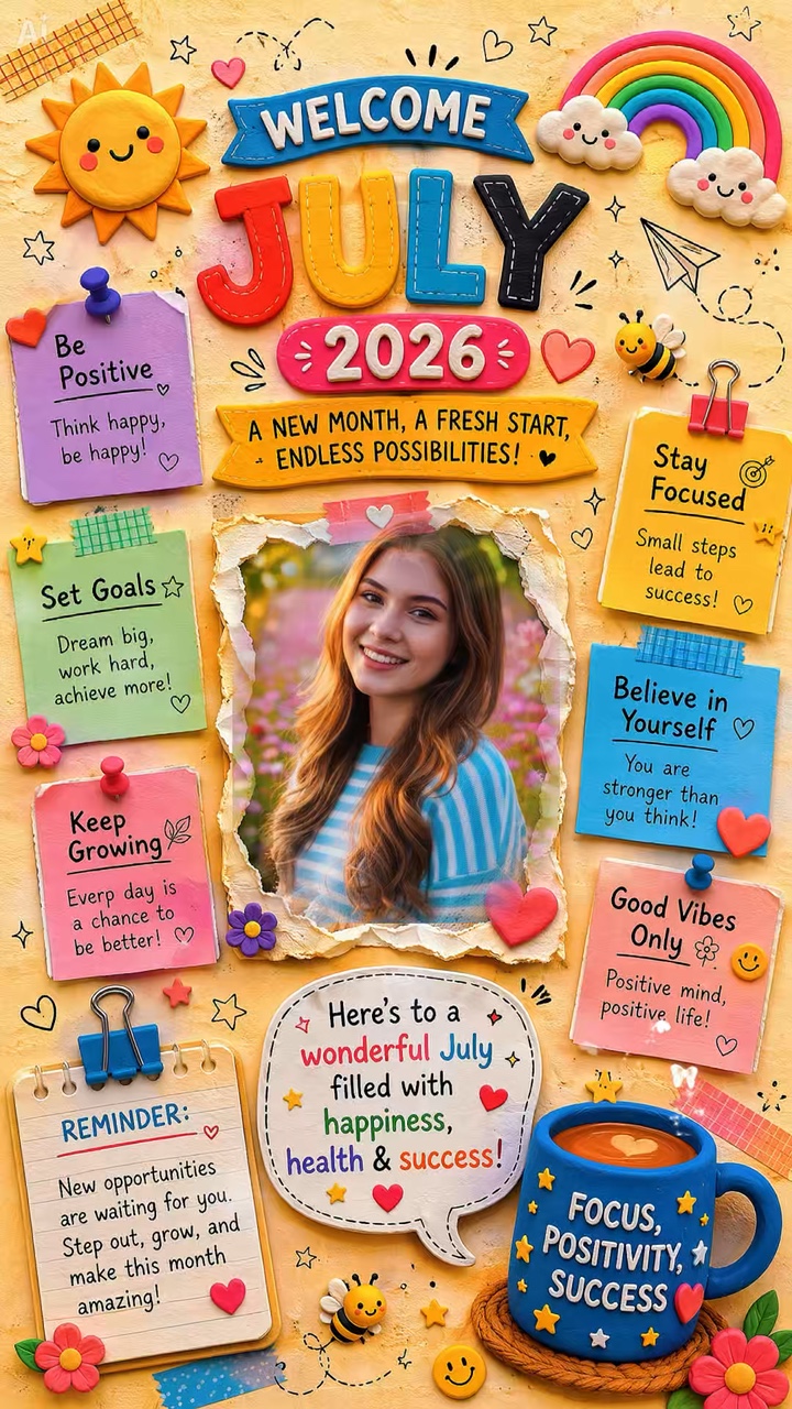 Bem-vindo julho de 2026