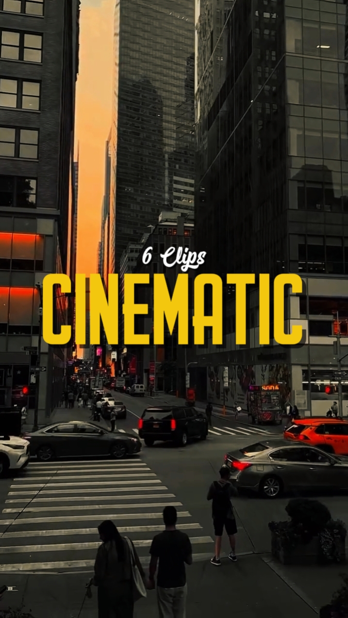6 CLIPS CINEMATIC