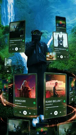 3D Hologram Spotify