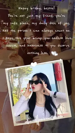 B-day bestie 
