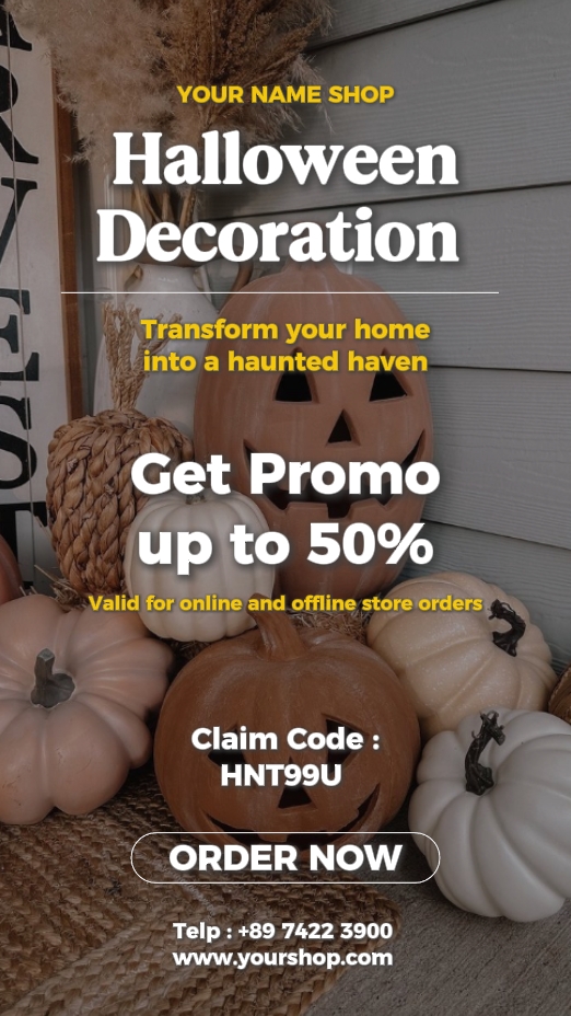 Promoção de decoração 