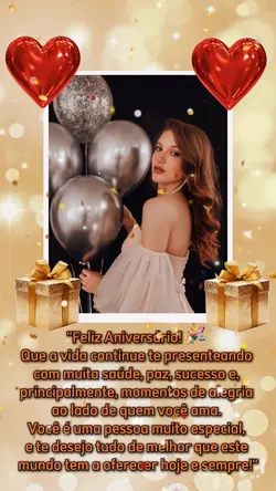feliz aniversário 
