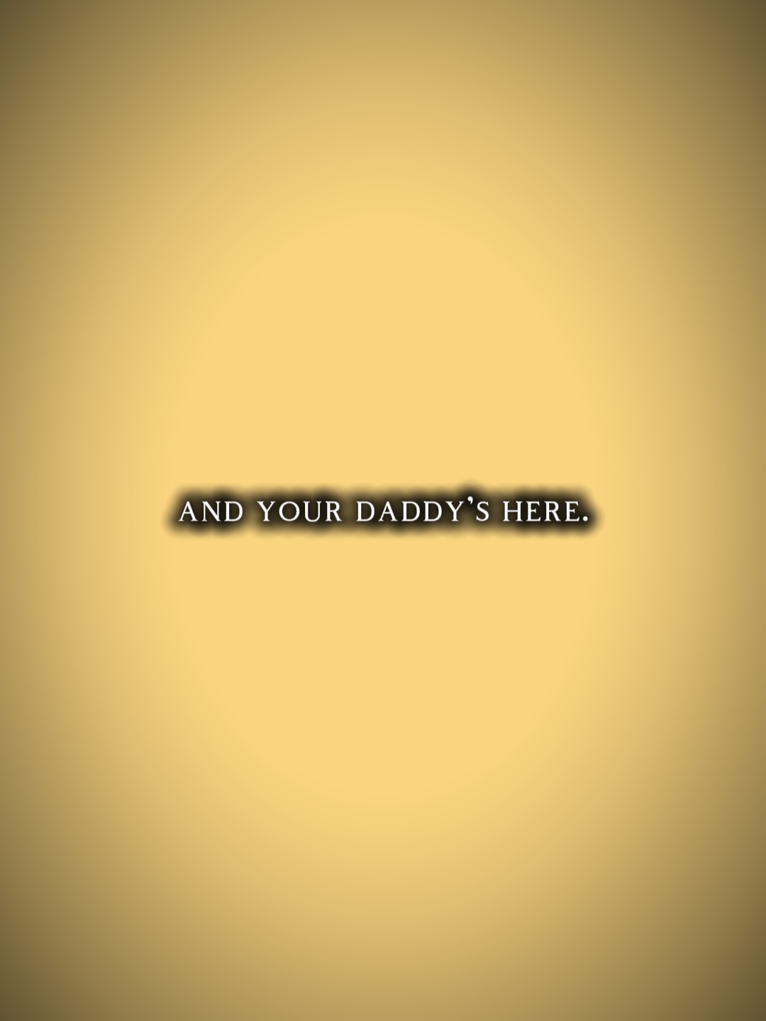 mahal mo ang daddy mo