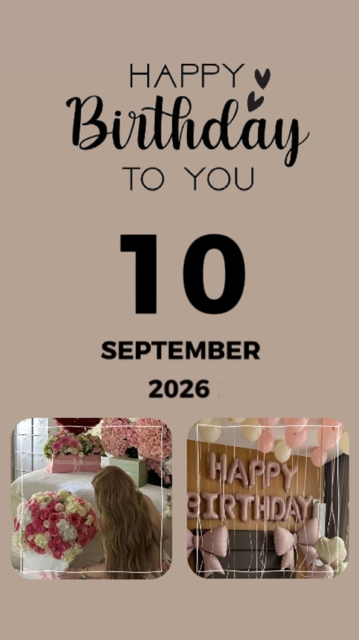Hbd 10 September