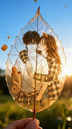 Dry leaf art