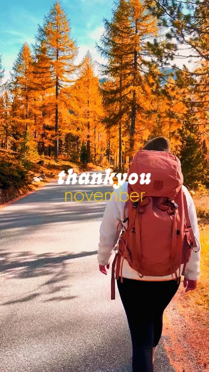 thankyou november