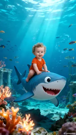 baby shark trend ai