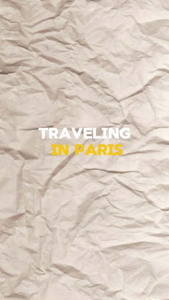 VIAJANDO EN PARÍS
