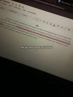 girl who never got p