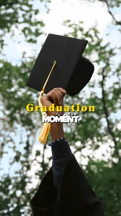 Graduation moment