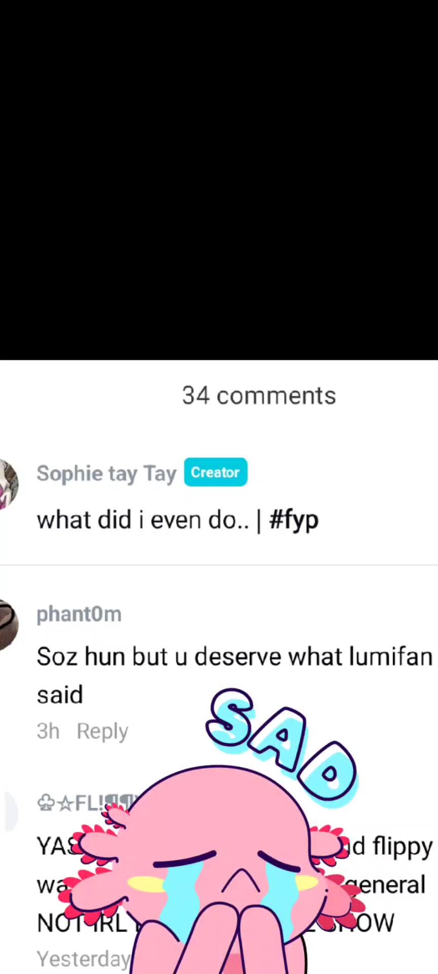 just stop i dont nee