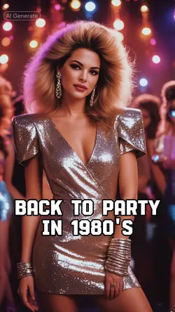 Party Dress In 1980s