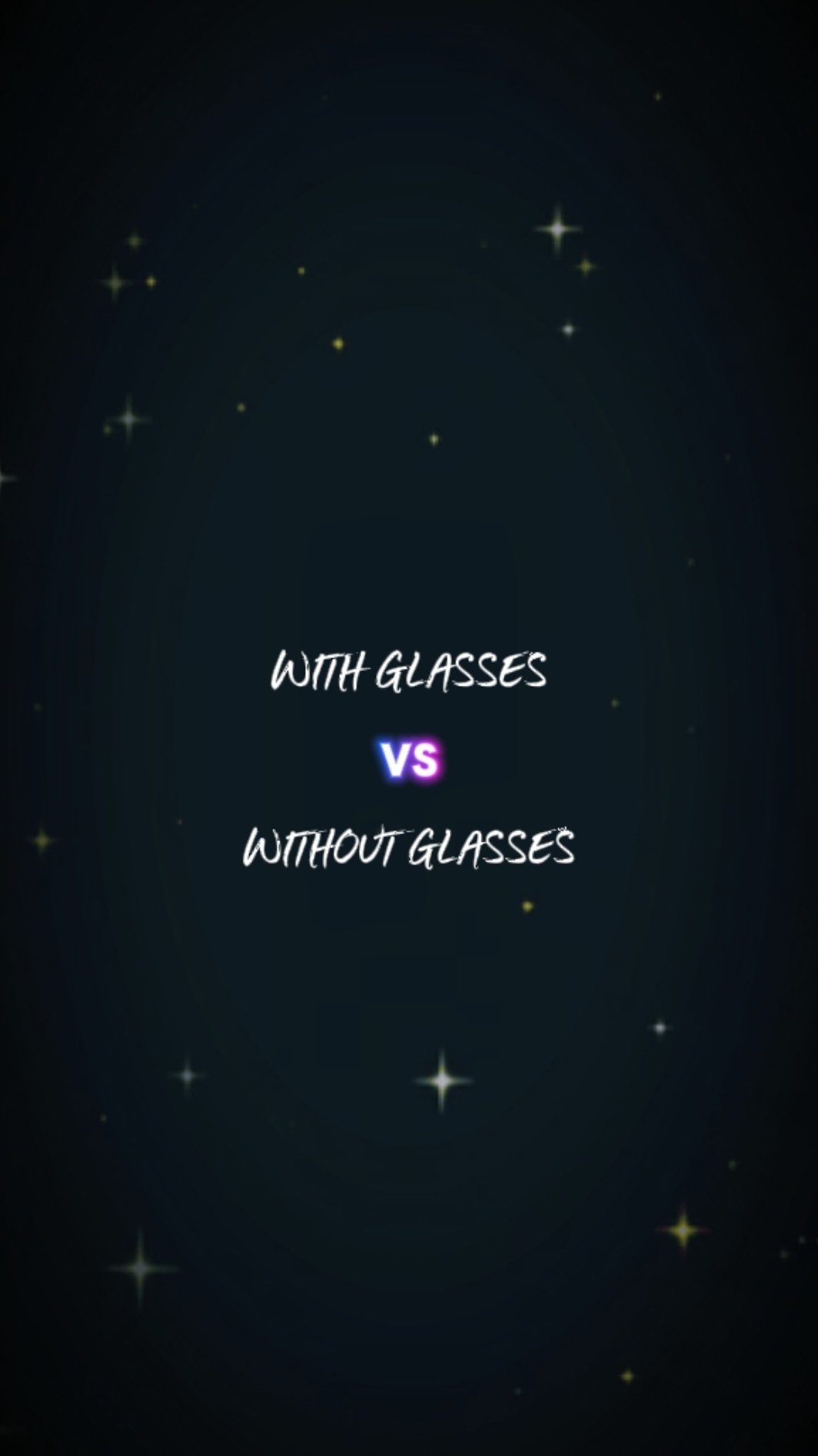 Tendance avec des lunettes