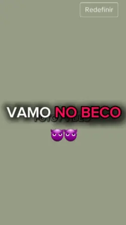 VAMO NO BECO