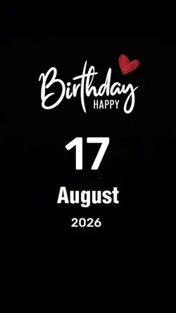 Hbd 17 August 2026