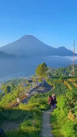 pemandangan puncak