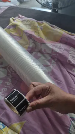 สติกเกอร์ติดแก้ว