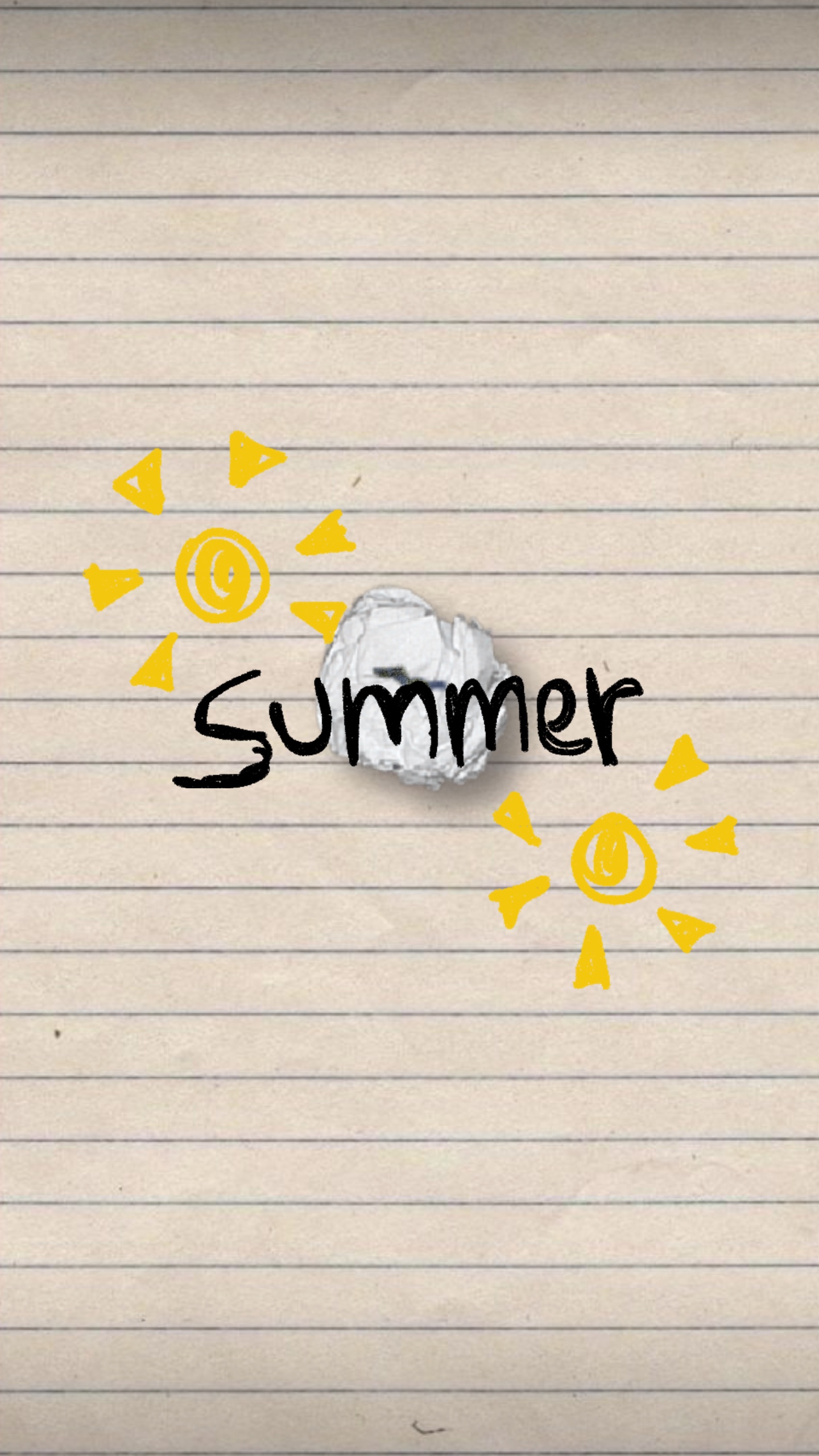 Álbum de recortes de verão ☀️