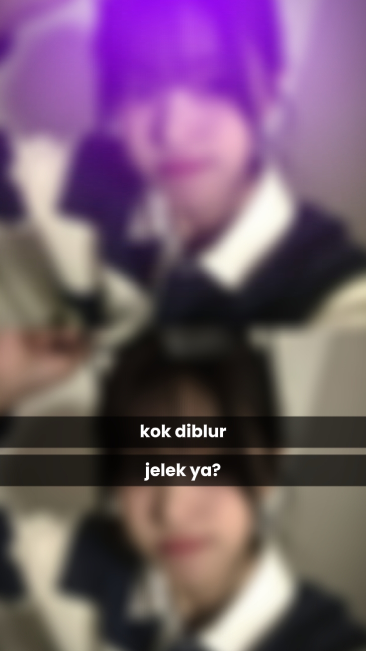 kok diblur, jelek ya