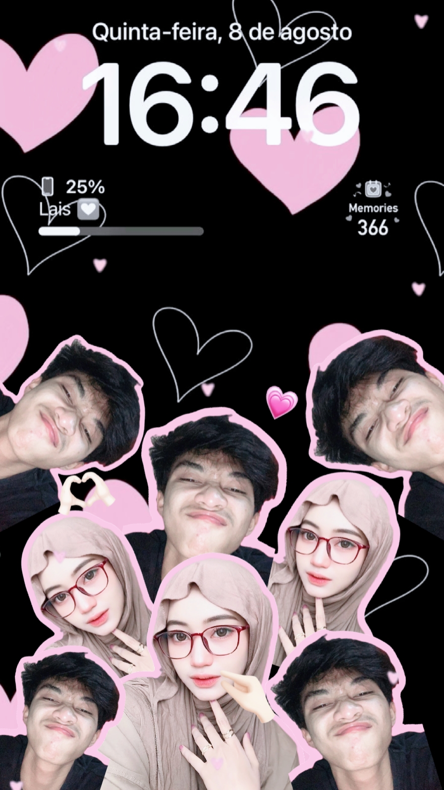 Wallp iphone rosa