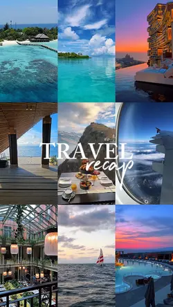 travel recap vlog