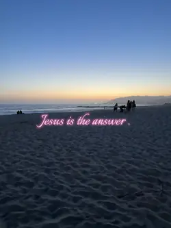 jesus is the answer.